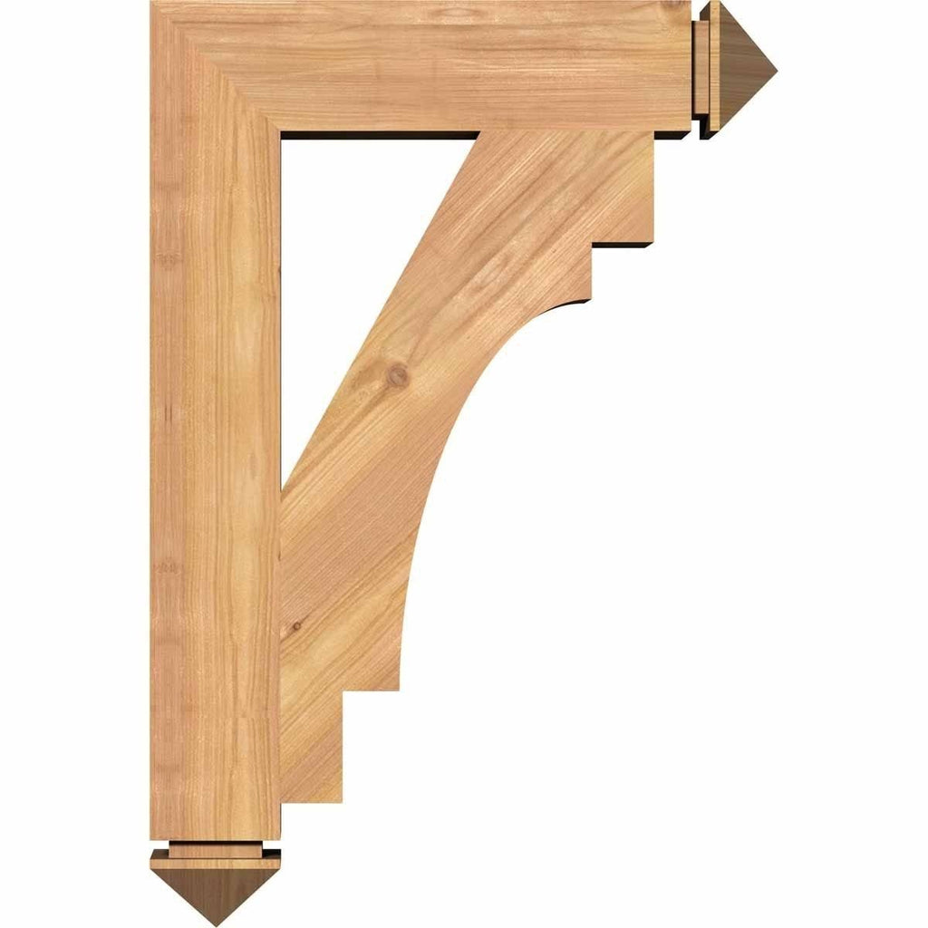 5 1/2x22W x 38x22D x 38x22H Western Red Cedar Bracket V227652