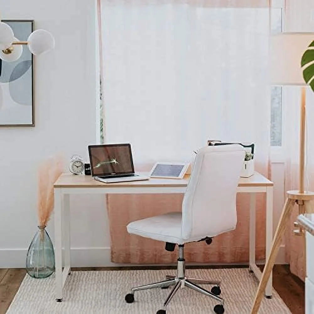 55.1" Computer Writing Desk with Metal Frame Q543119