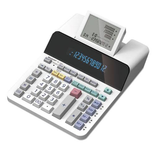 12-Digit LCD Paperless Printing Calculator W3377