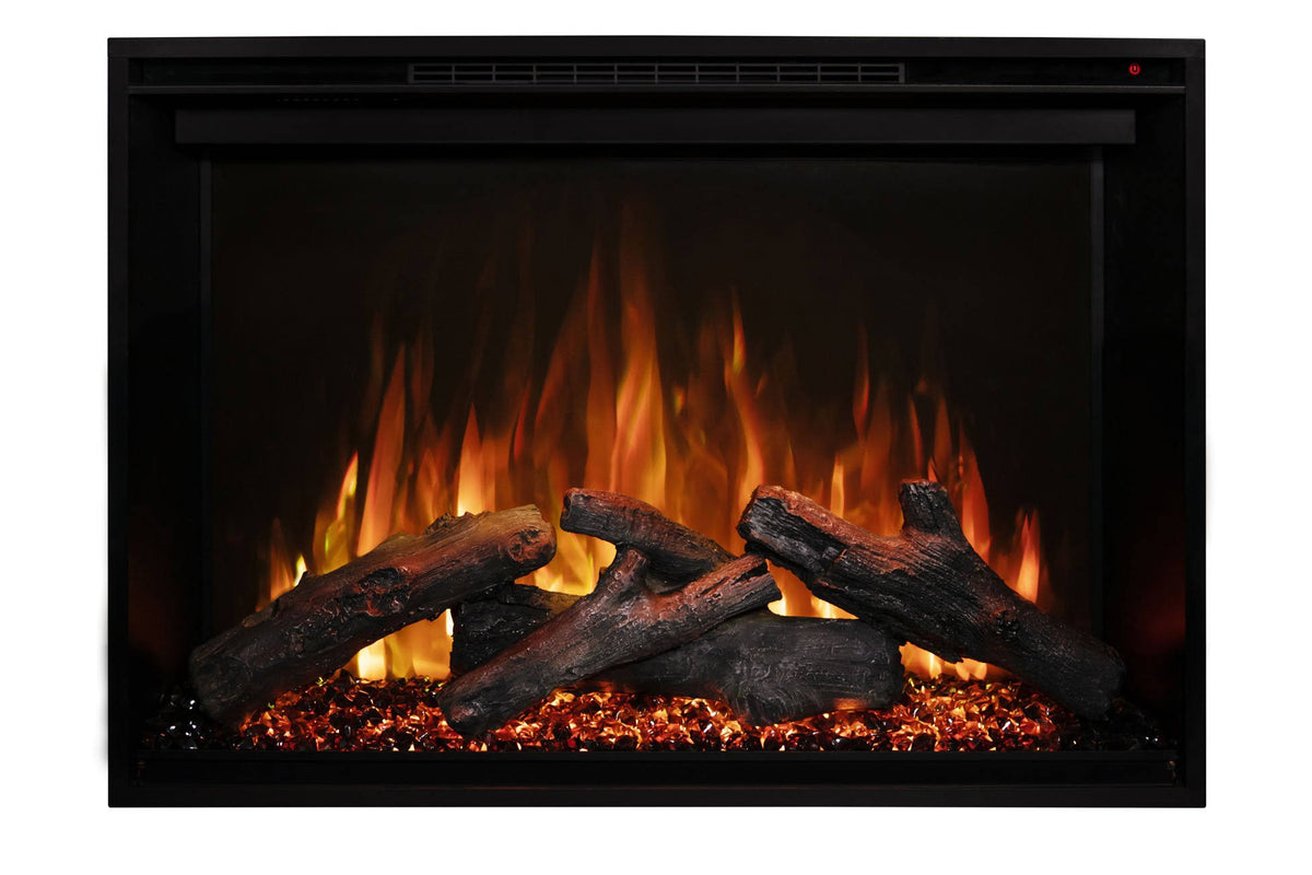 30 inch Built in Electric Fireplace Insert E70919