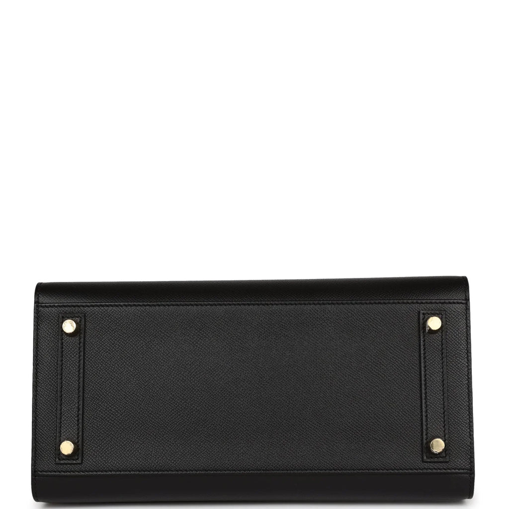 Black Leather Handbag L71299