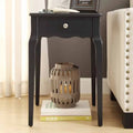 24" High Wood End Table with Drawer C260330