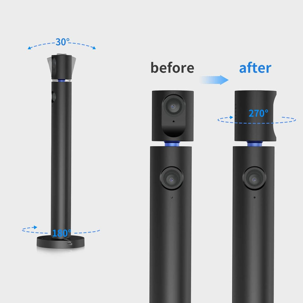 1080P Dual Webcam with Microphone D2464
