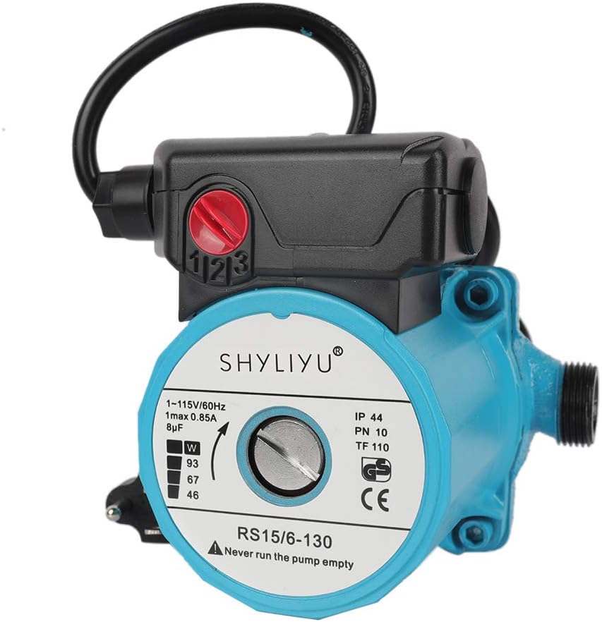3/4 inch 3-Speed Cast Iron Hot Water Circulator Pump W50845