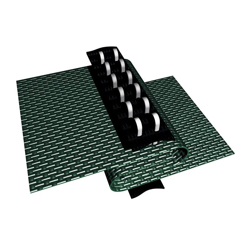 Blue 20-Year Ultra Light Solid Safety Cover for 12-ft x 20-ft Pool w/ Right Step H26437
