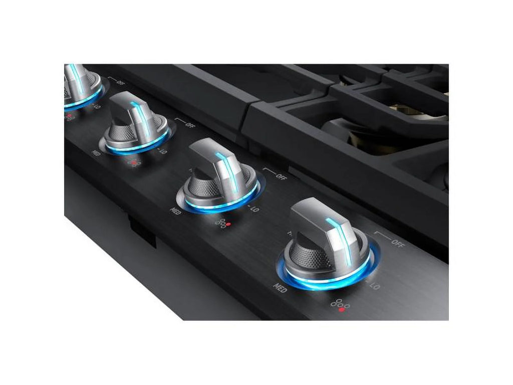 Black Stainless Steel Gas Cooktop W9614