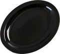 Black Oval Melamine Platter X895