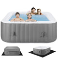 6 Person Inflatable Hot Tub with 130pcs Jet E70639