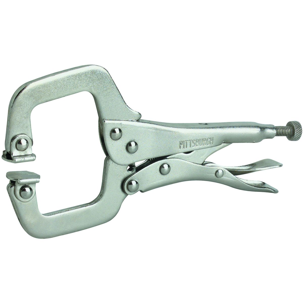 6 in. Swivel Pad C-Clamp Locking Pliers E1052