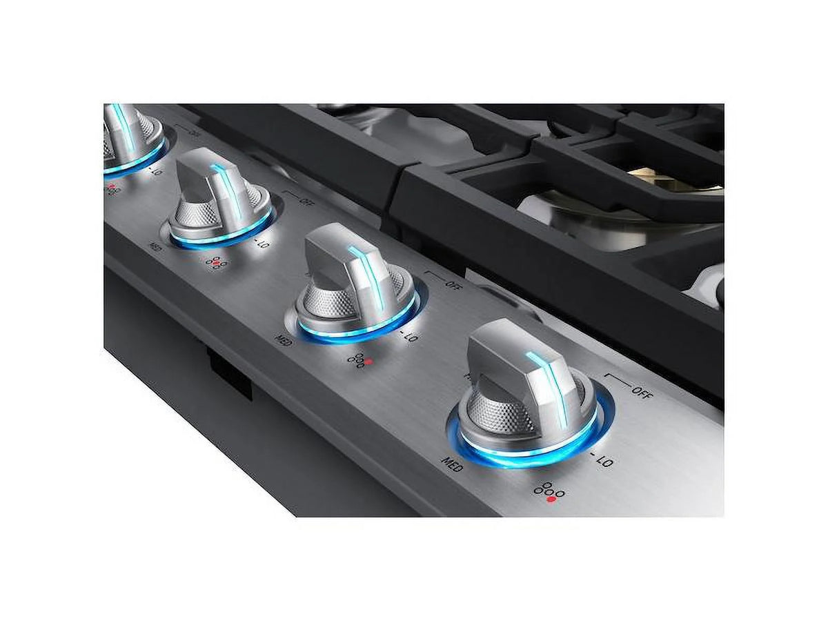 Black Stainless Steel Gas Cooktop W9614