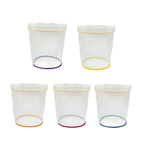 5pcs 1 Gallon Filter Bag Bubble Bag Kit Set Micron Drawstring Extraction Bags Q45151
