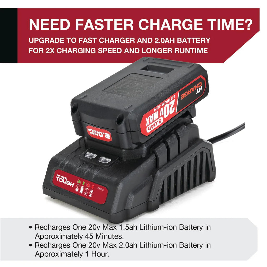 20V Lithium-Ion Battery Fast Charger J301349