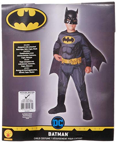 Batman Costume, Boy's Medium A615578