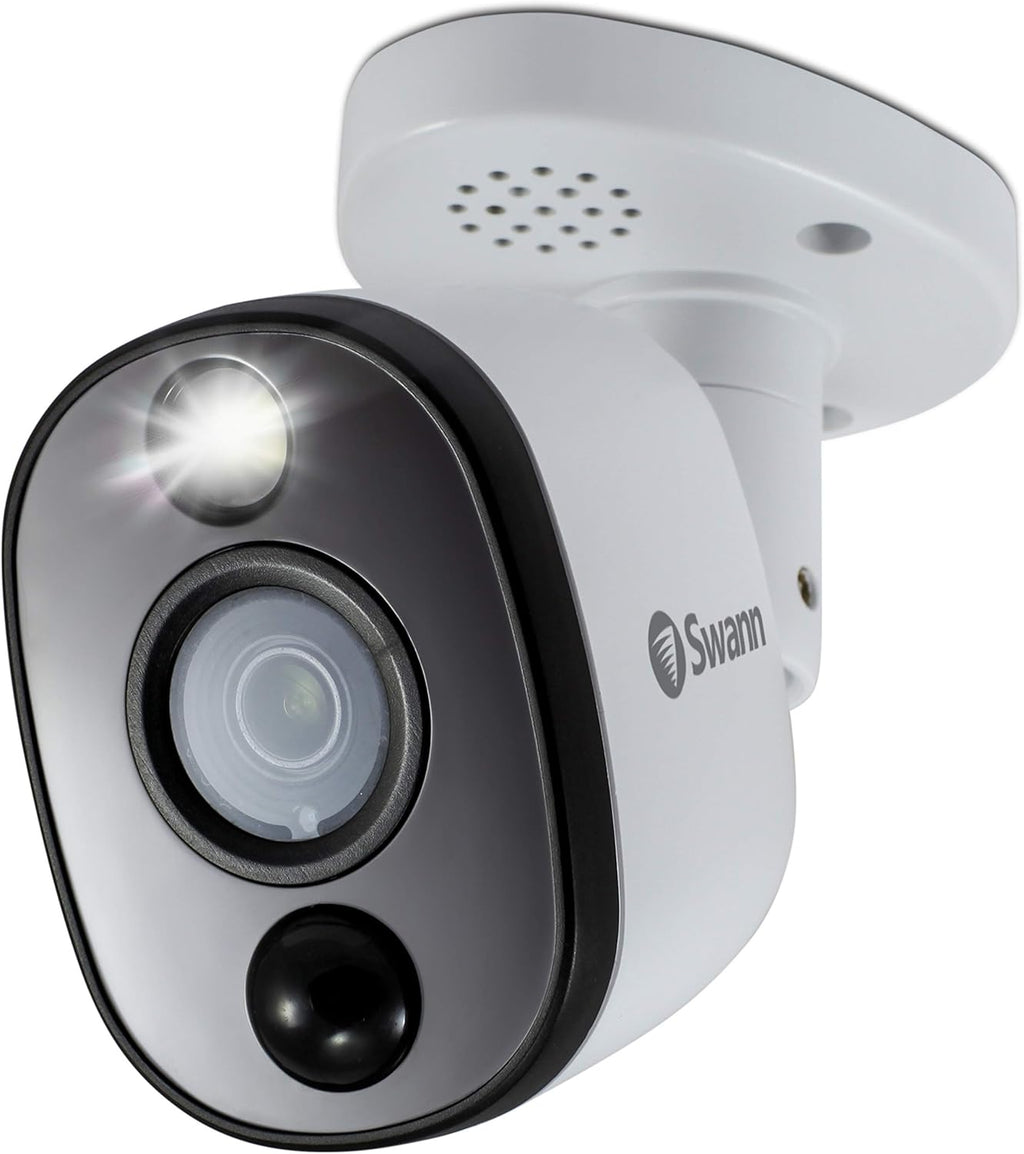 4K Ultra HD Bullet Security Camera with Sensor Warning Light H33908