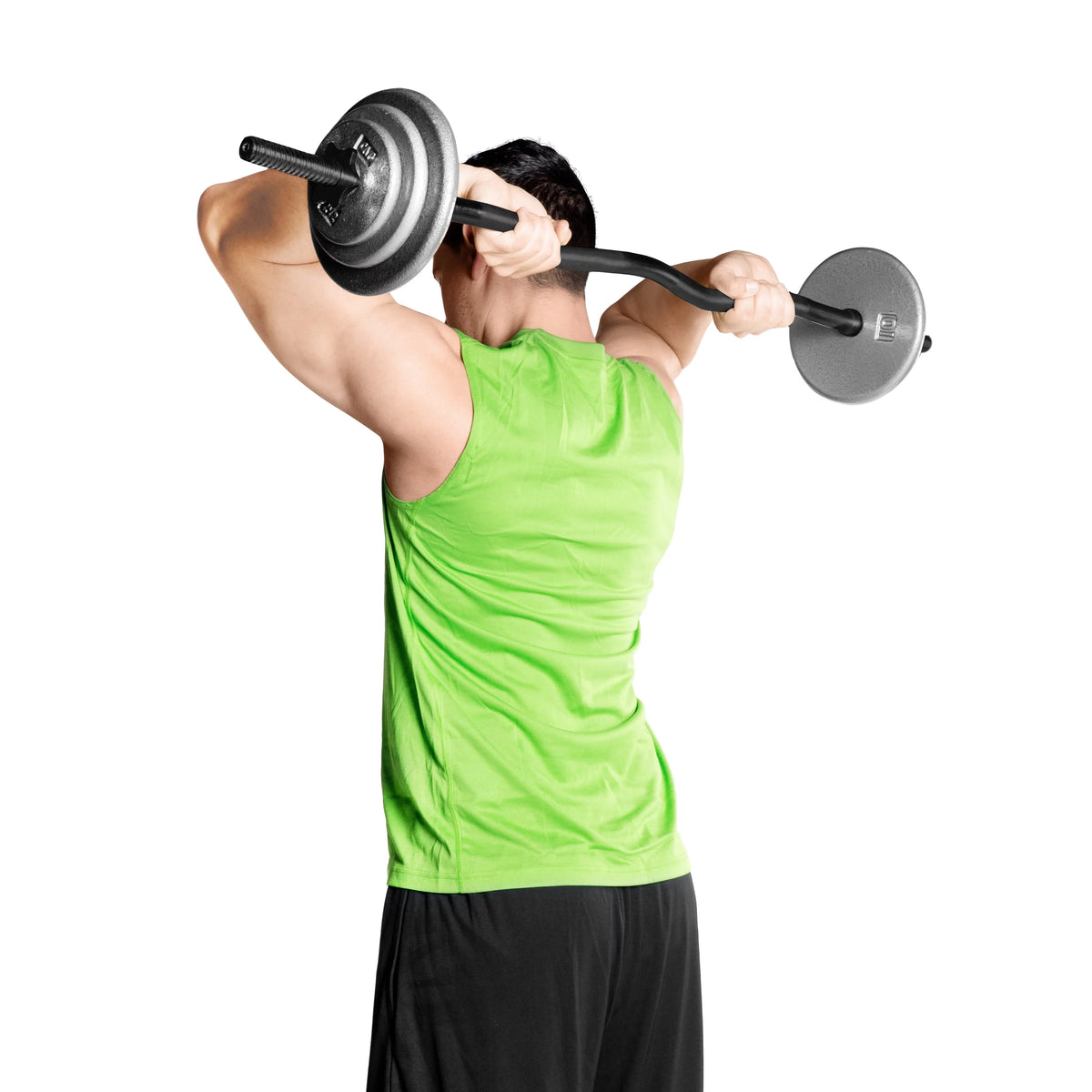 47-Inch Black Curl Bar N980