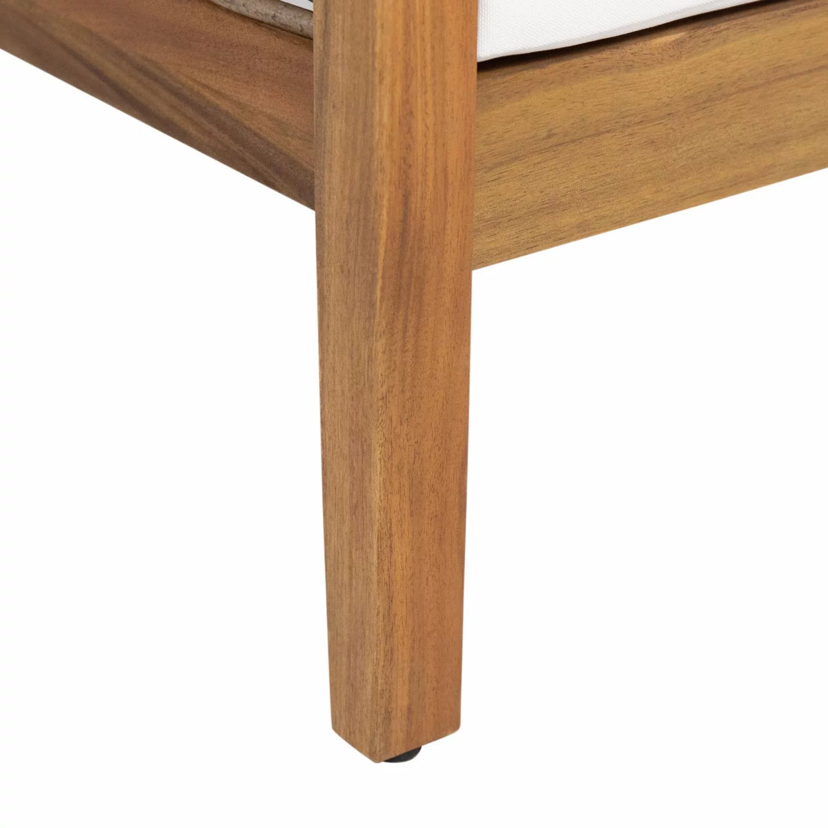 Acacia Wood Club Chairs with Cushions Set of 2 A73822