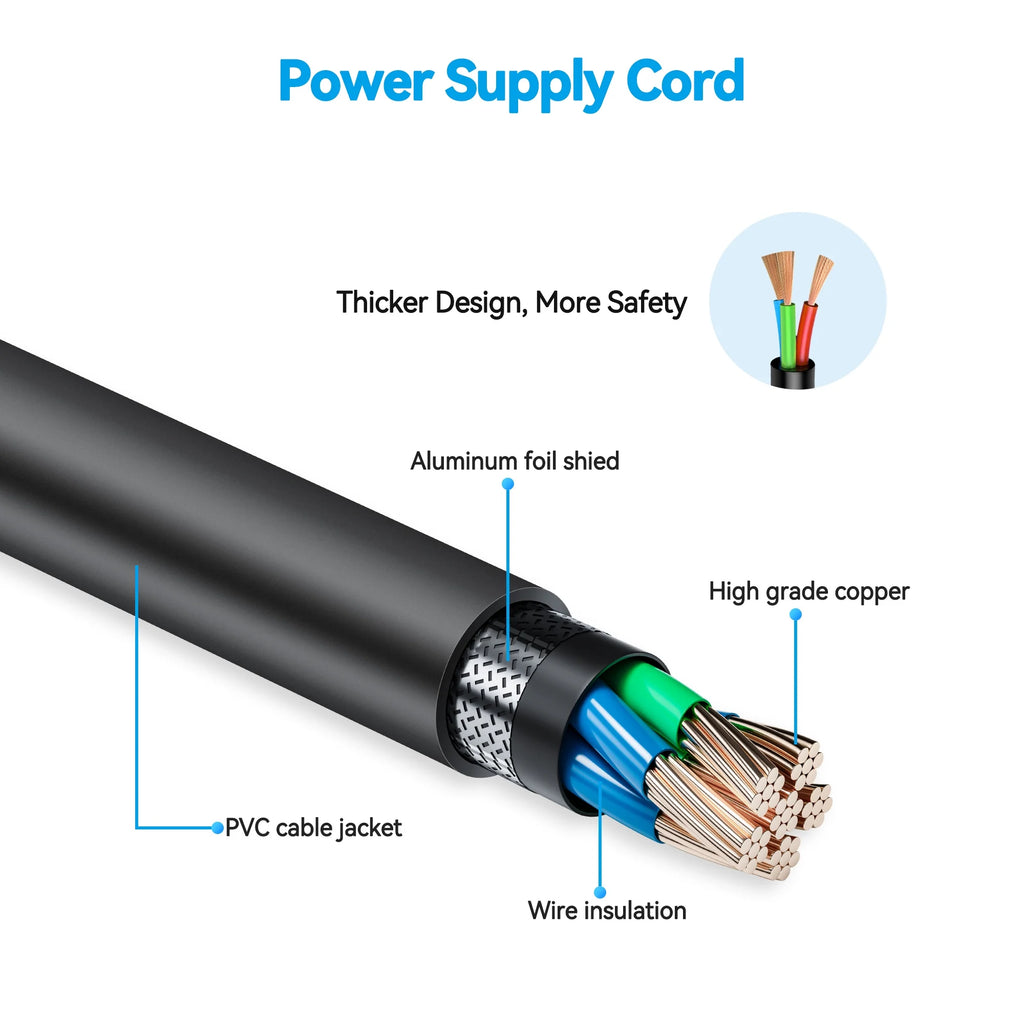 AC DC Adapter Power Supply Cord Cable Charger O266