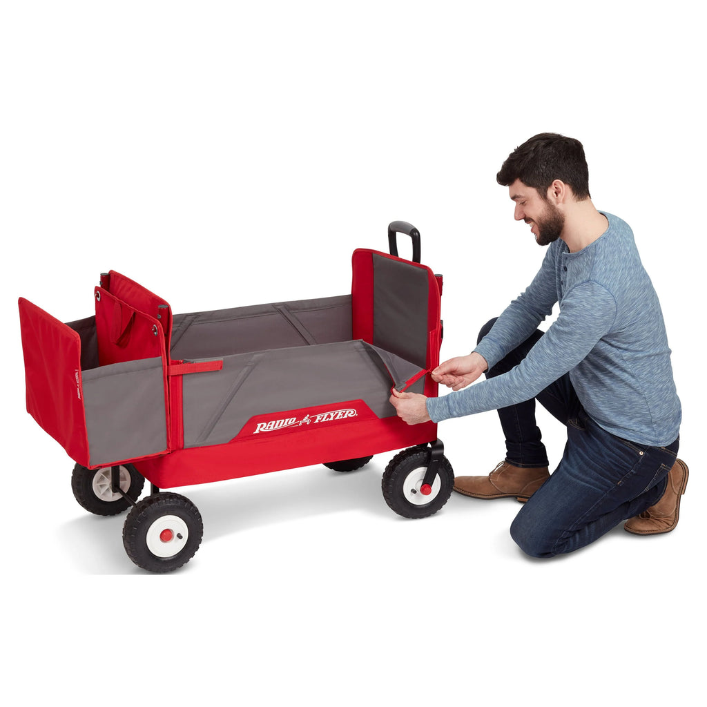 3-in-1 All-Terrain Fold Wagon with Canopy B41557