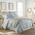 Blue Duvet Cover Set, Full/Queen E626