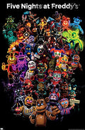 Five Nights at Freddy's Wall Poster 22.375" x 34" Unframed A67044