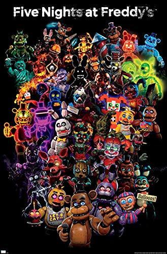 Five Nights at Freddy's Wall Poster 22.375" x 34" Unframed A67044