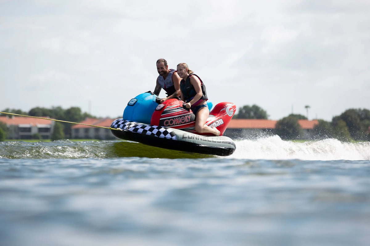 2 Person Towable Inflatable Boat Water Inner Tube D505