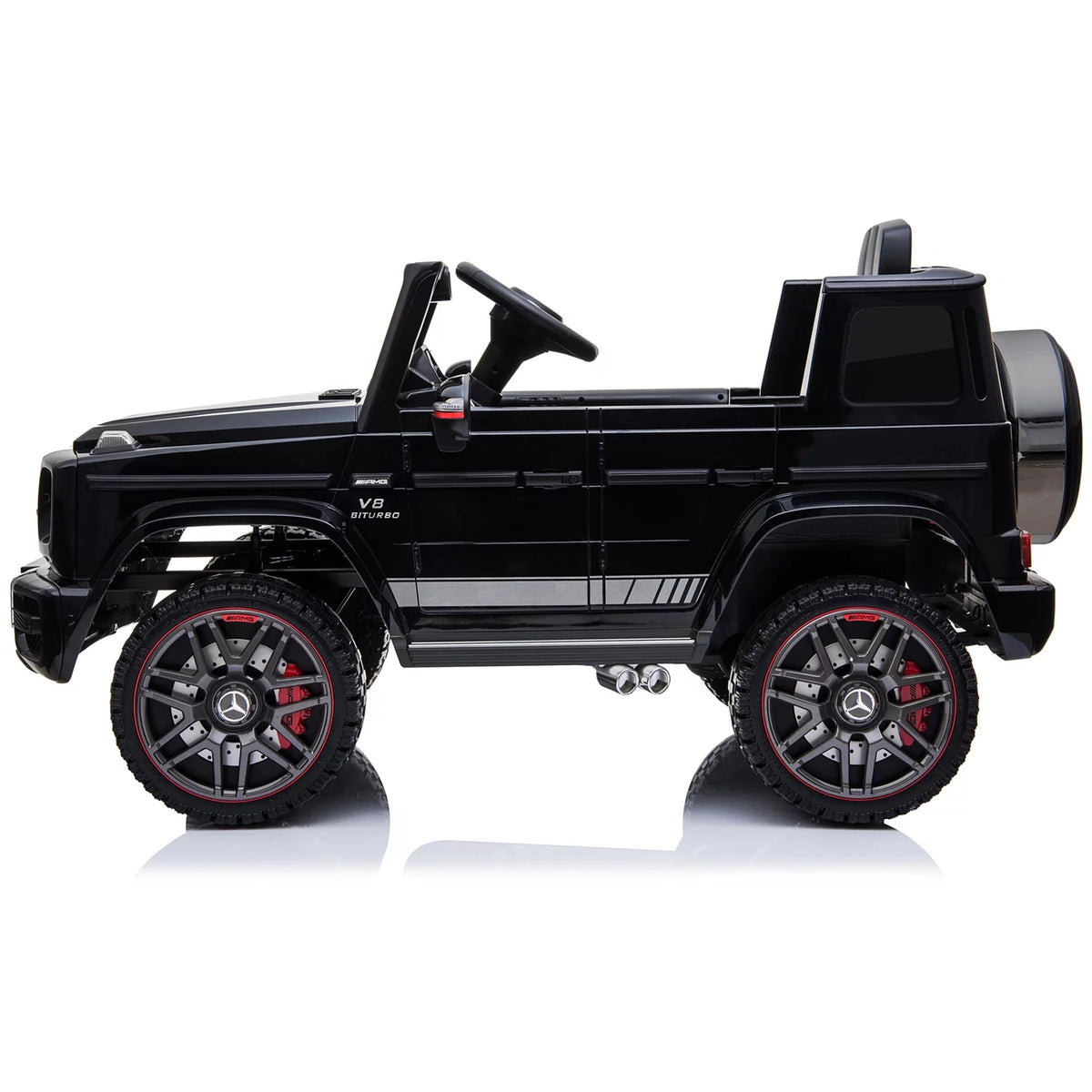 Black Children Ride On Car with Parent Remote Control X87223