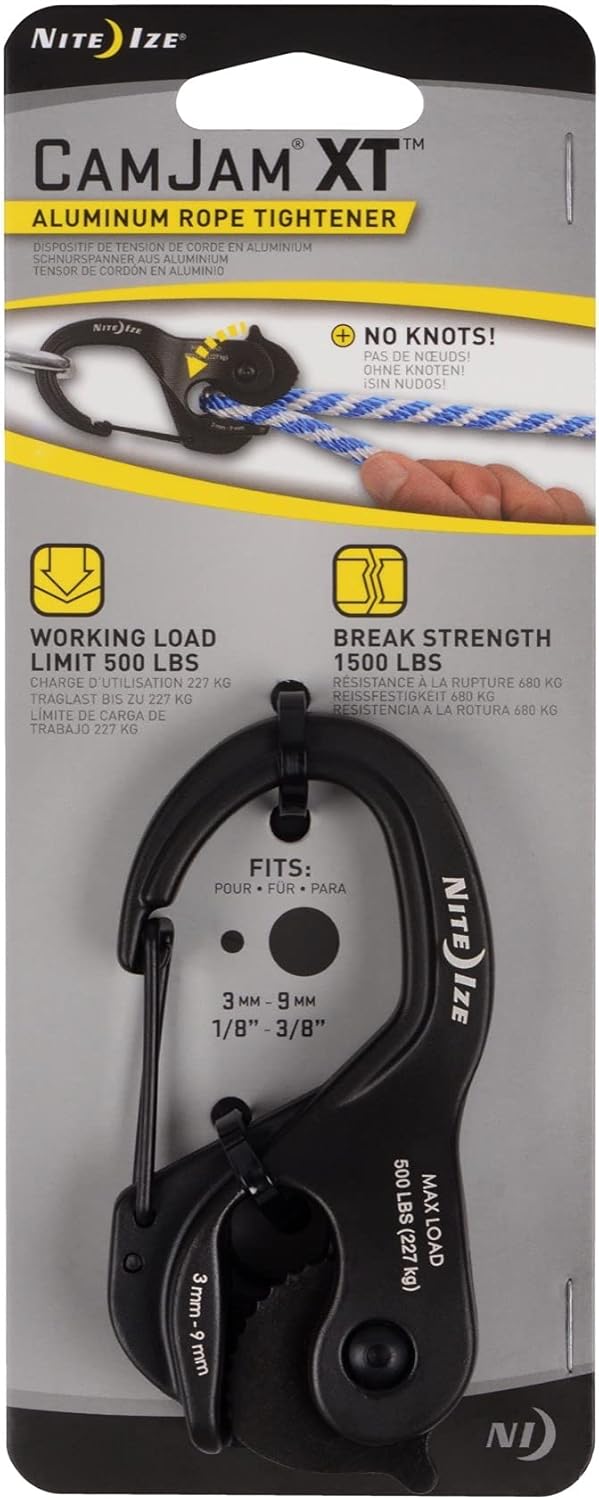 Aluminum Rope Tightener, 500 lb., Pack of 2 M9037