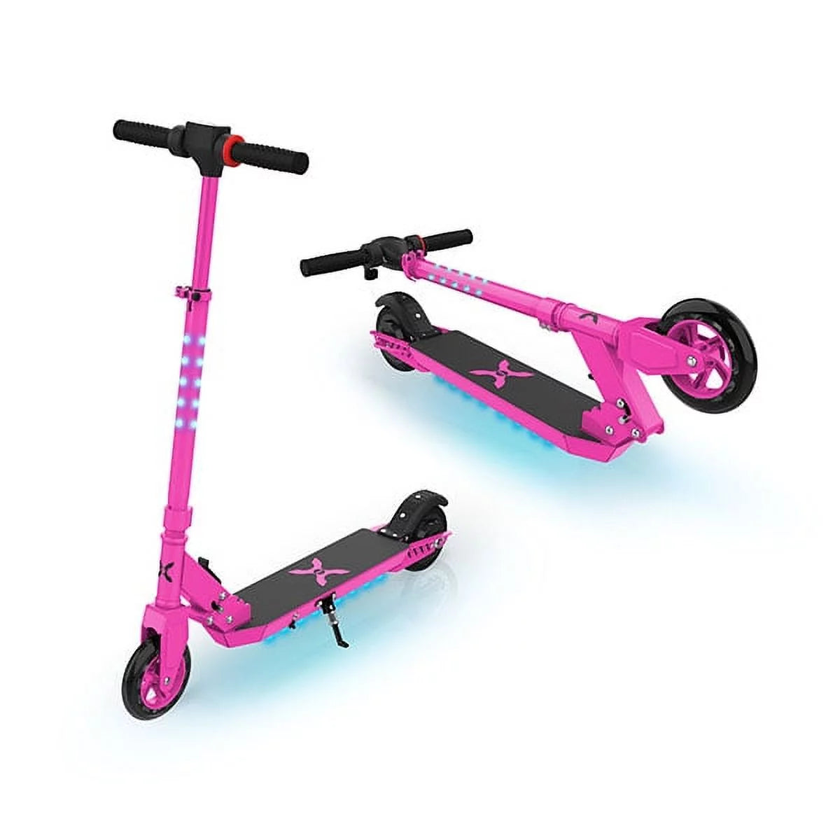 Blue Electric Scooter with LED Headlight X883587
