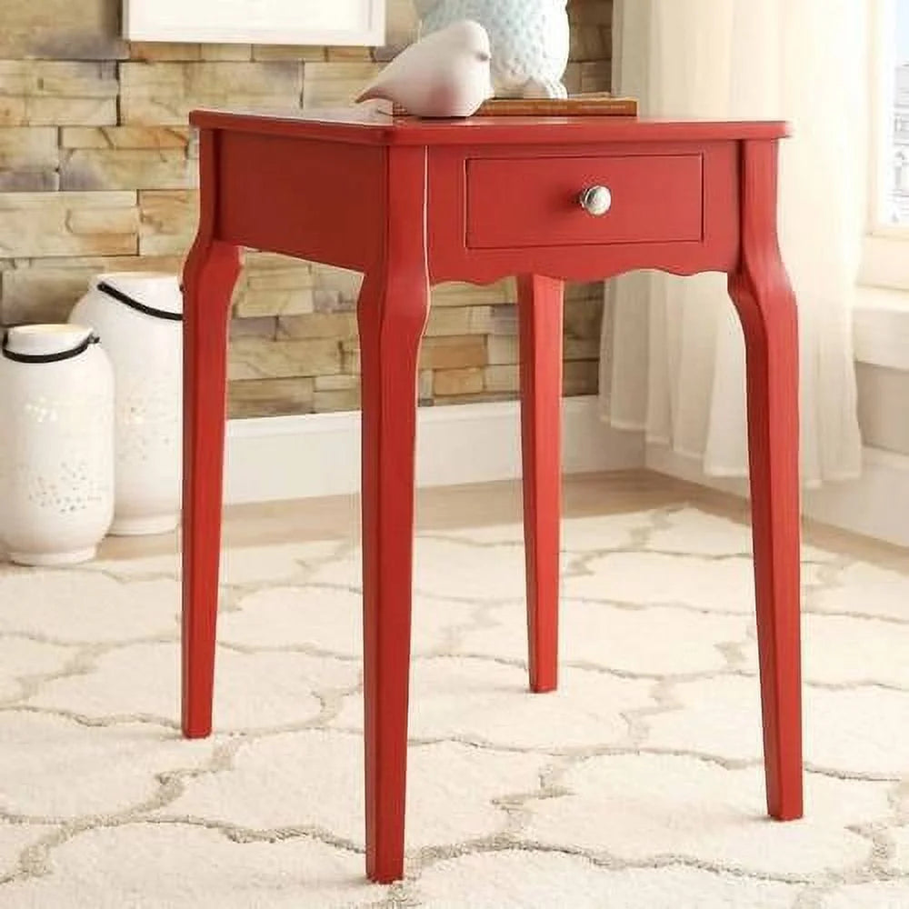 24" High Wood End Table with Drawer C260330