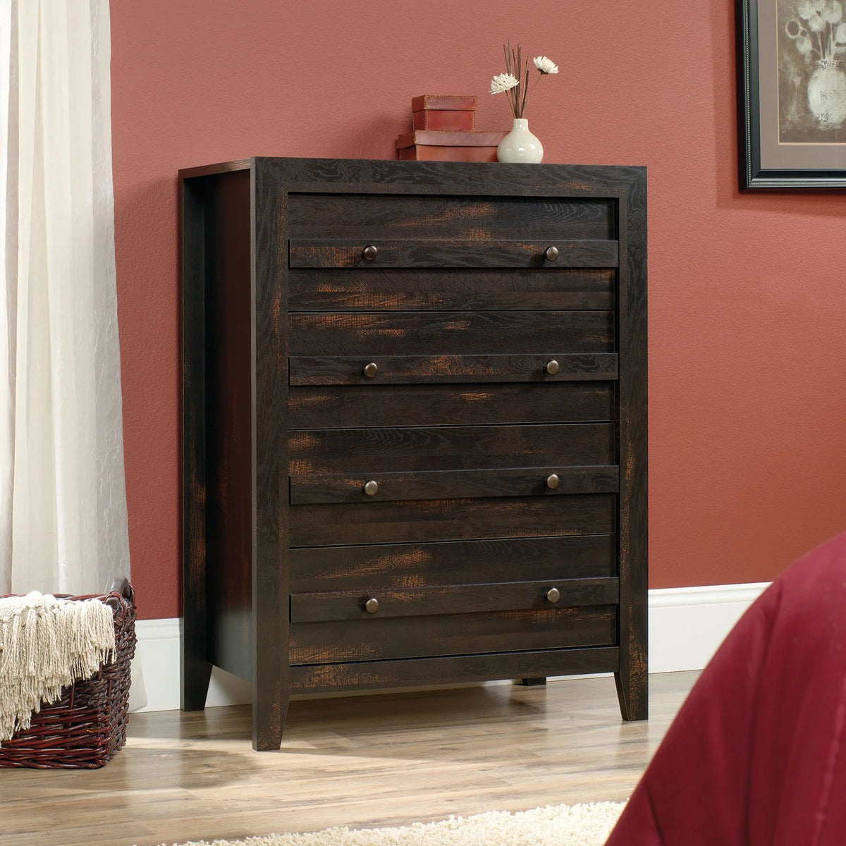 4 Drawer Oak Dresser Z845