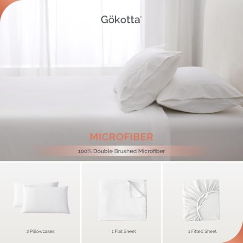 Beige Queen Size 4-Piece Brushed Microfiber Sheet Set with Deep Pocket I3501