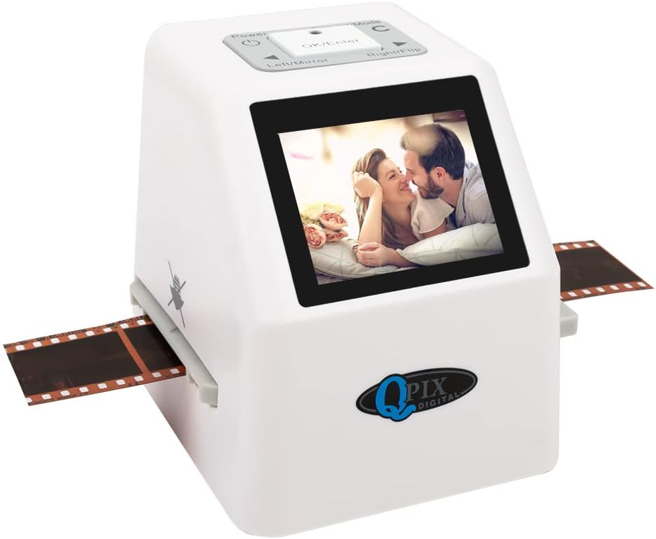 Black 16MP Film Scanner with 2.4 LCD Screen S264