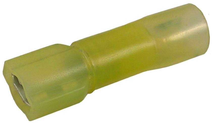 12-10 AWG Fully Insulated Quick Connects, 100 per Package Z233