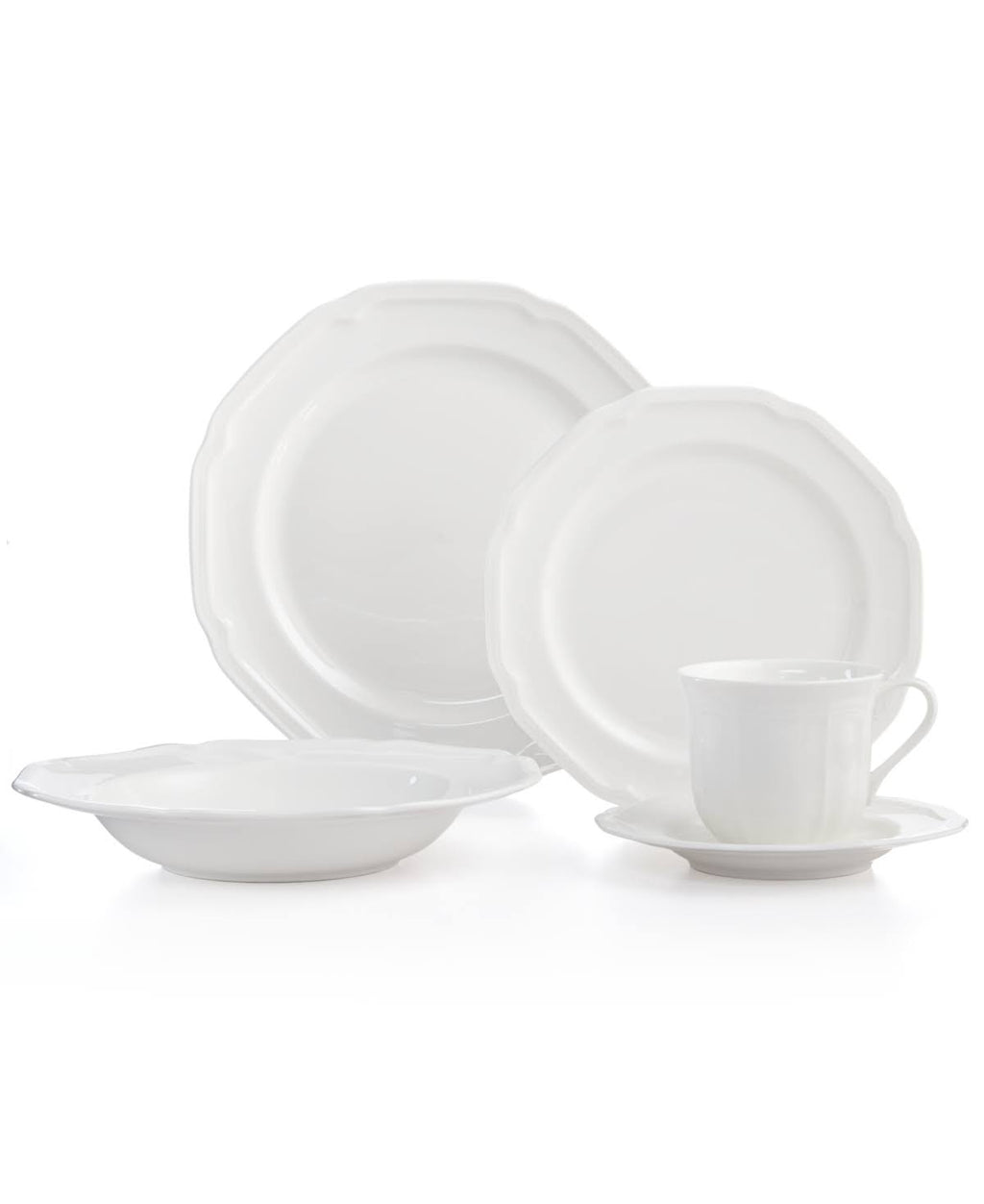 Antique White 5 Piece Place Setting B601