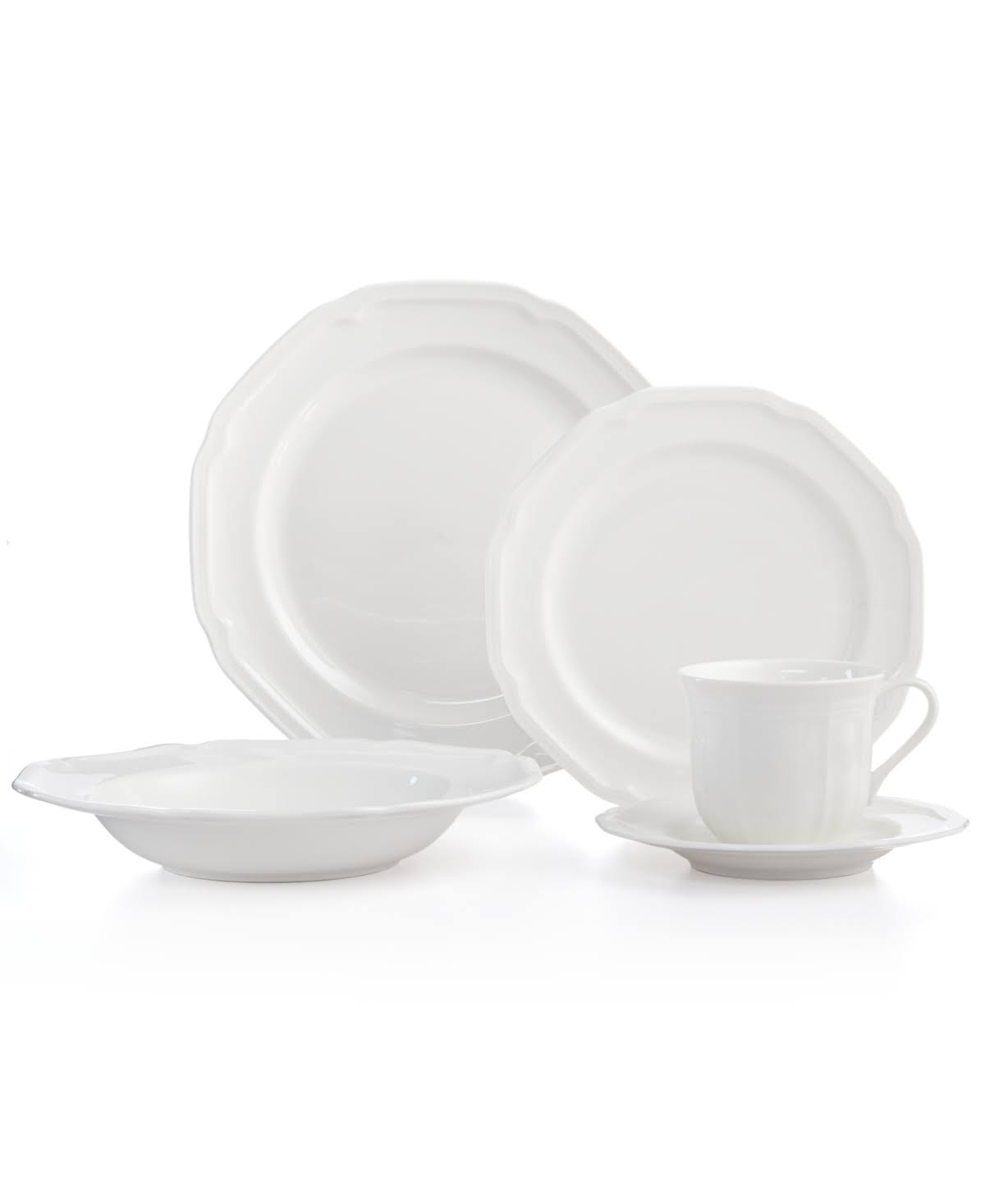 Antique White 5 Piece Place Setting B601