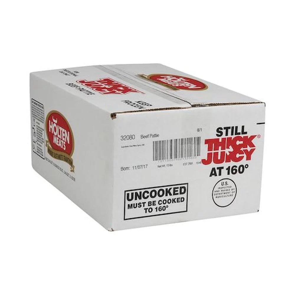8-1 Beef Patty Hamburger 2 Ounce Q34576