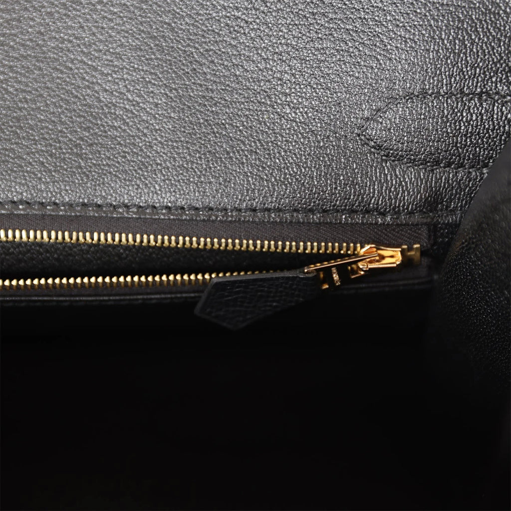 Black Leather Handbag L71299