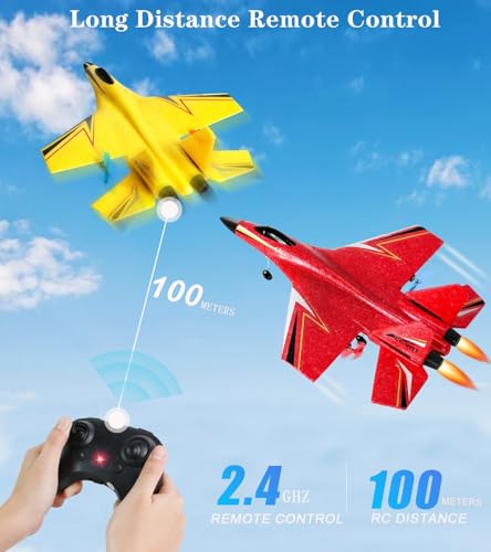 Blue 2 Channels Foam RC Glider Aircraft C364157