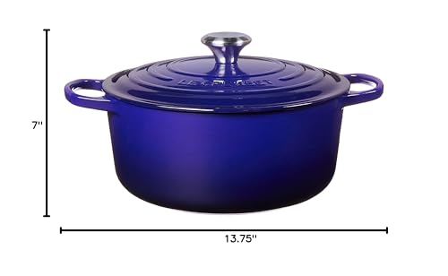 5.5 qt. Enameled Cast Iron Round Dutch Oven X156148