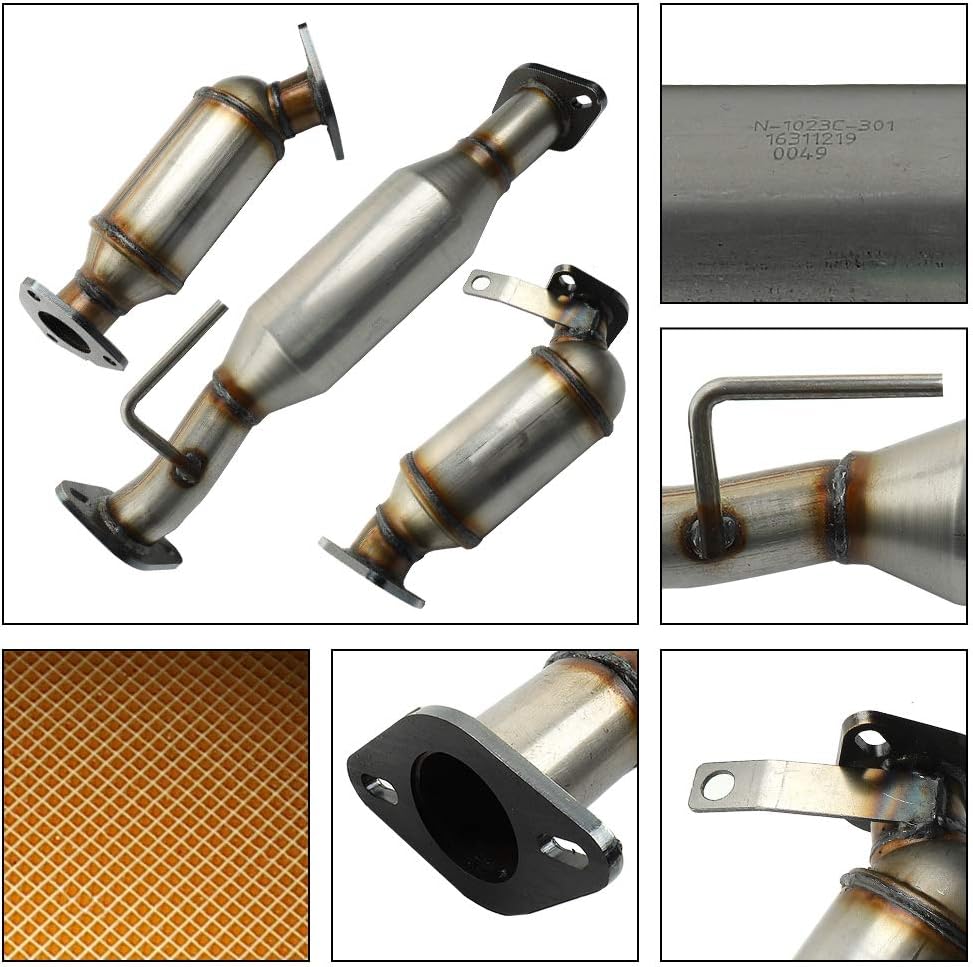 3 Pcs Catalytic Converter Z92831