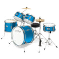 Blue 5-Piece Junior Drum Set with Genuine Brass Cymbals T791561