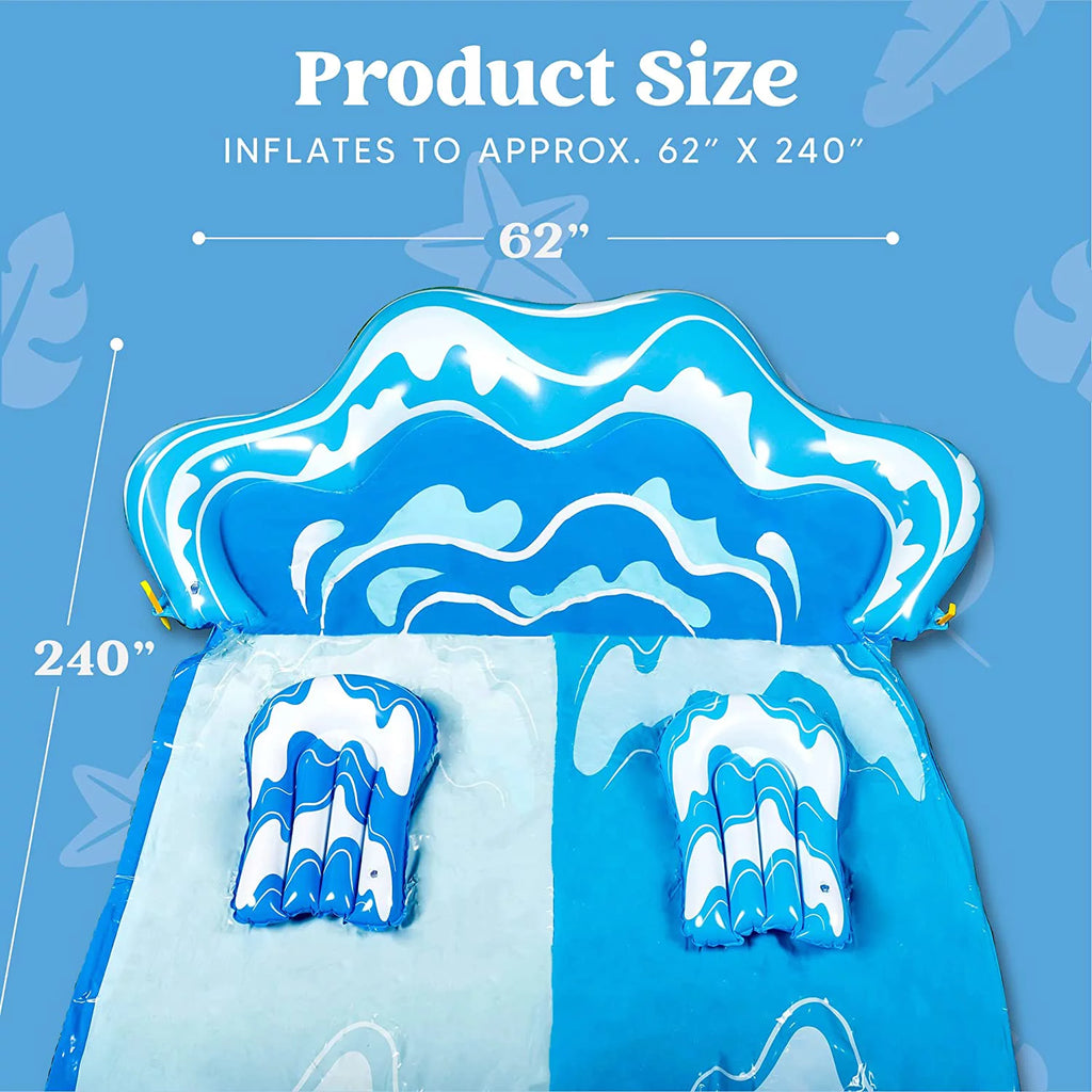20ft Slip and Slide with 2 Boogie Boards and 2 Racing Lanes K380872