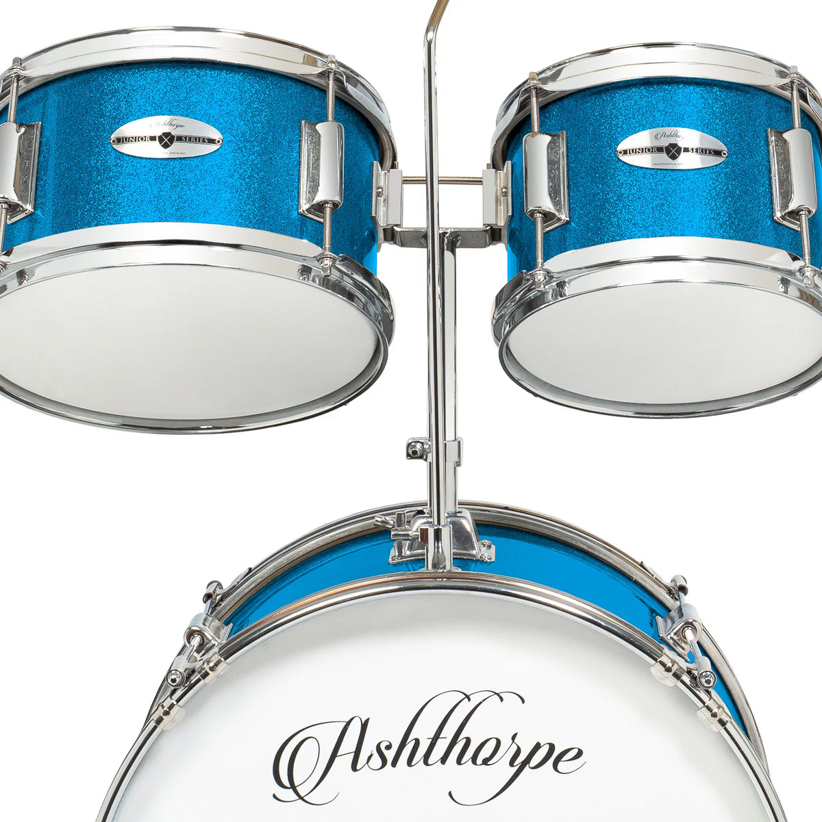 Blue 5-Piece Junior Drum Set with Genuine Brass Cymbals T791561
