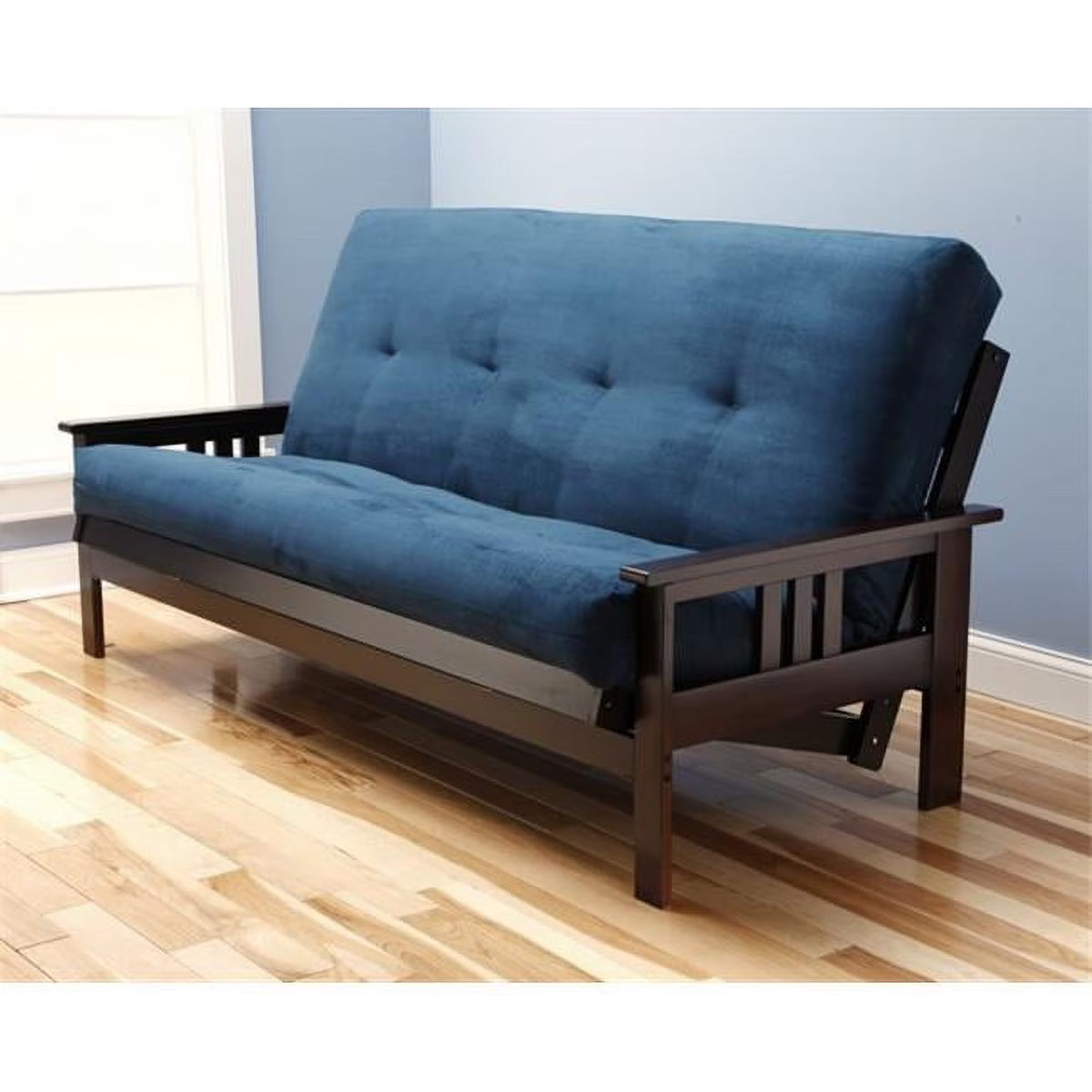 Blue Queen Suede Mattress B678886