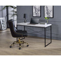 Antique White & Black Desk R521