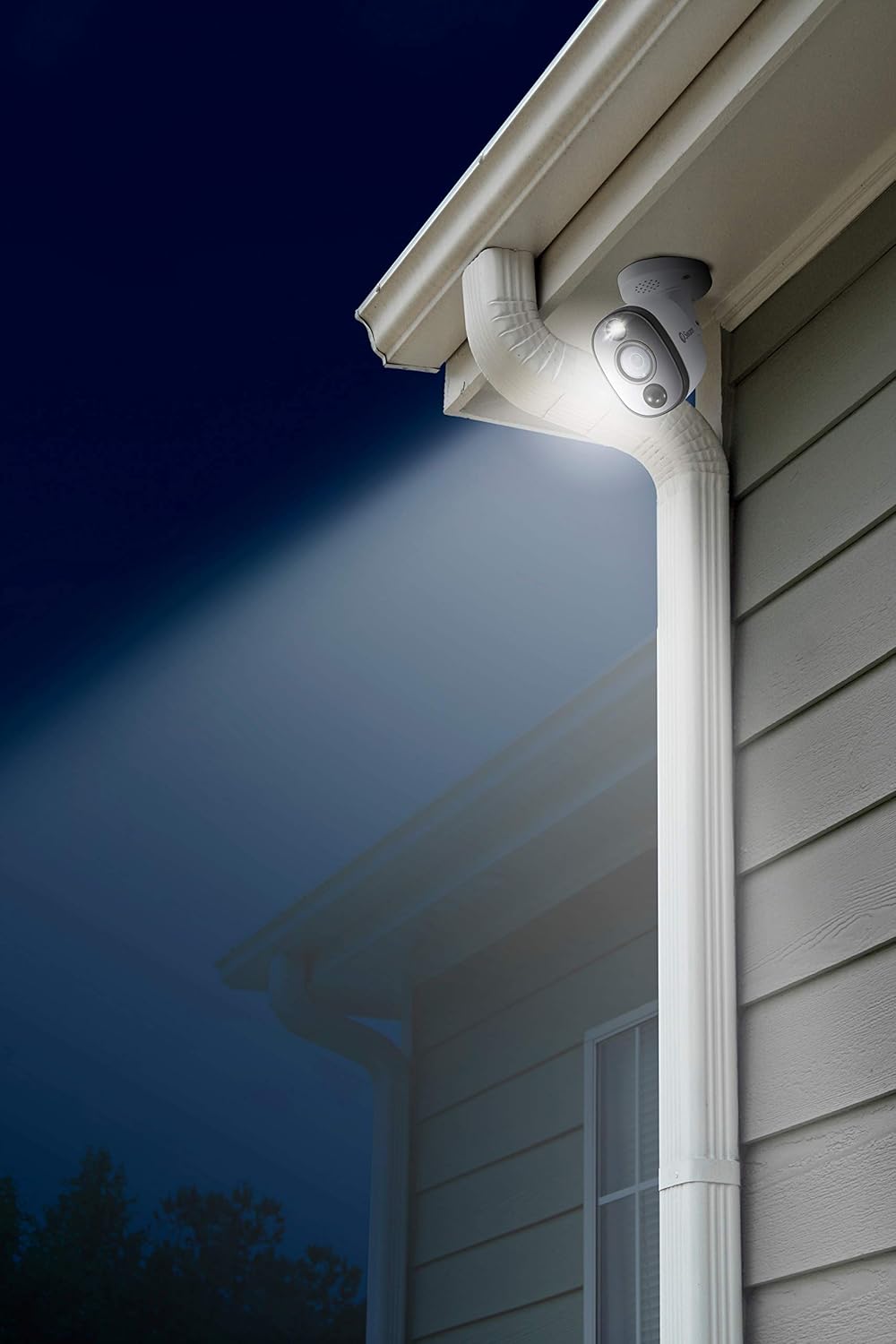 4K Ultra HD Bullet Security Camera with Sensor Warning Light H33908