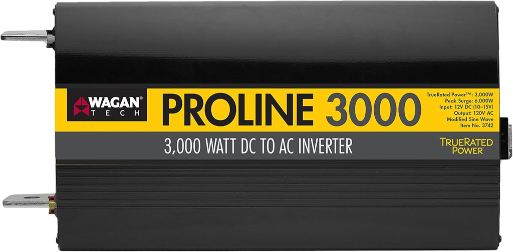 3000 Watt Power Inverter with Remote Control 6000 Watt Surge Peak Power converter D168169
