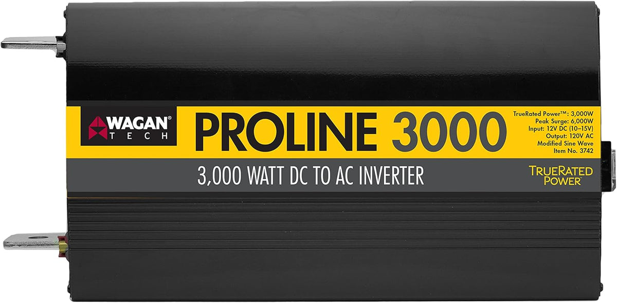 3000 Watt Power Inverter with Remote Control 6000 Watt Surge Peak Power converter D168169