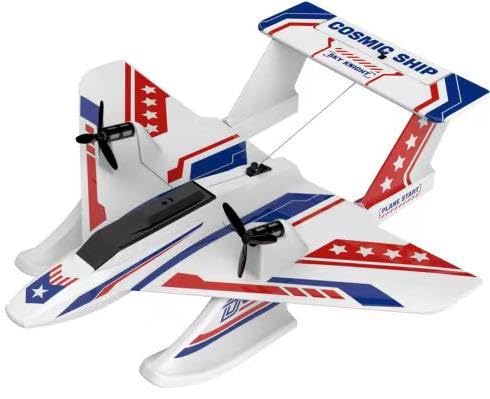Amphibious Tri-Phibian Aircraft RC Plane with 2 Batteries Q485